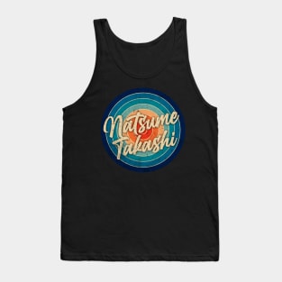 Personalized Name Takashi Classic Styles Birthday Anime Tank Top